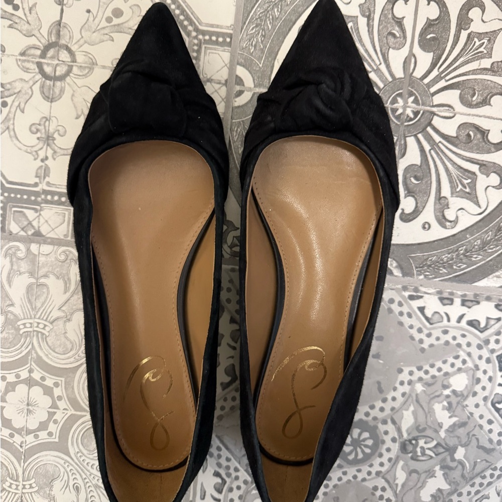 Sam Edelman Black Pointed Flats